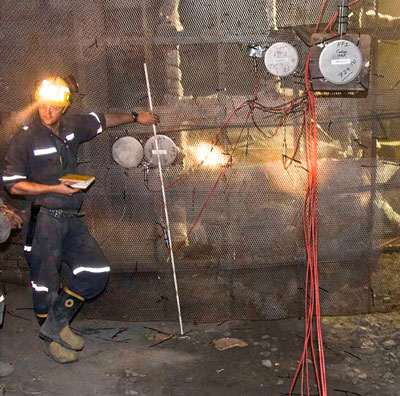 Registro geotécnico de las características del testigo`